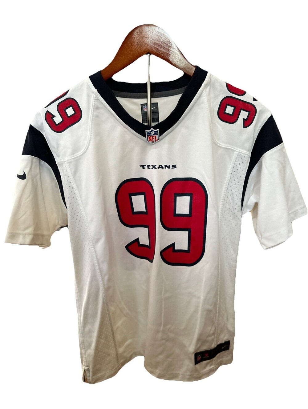 NFL Houston Texas Women’s Jersey Size Large #99 Watt Jersey